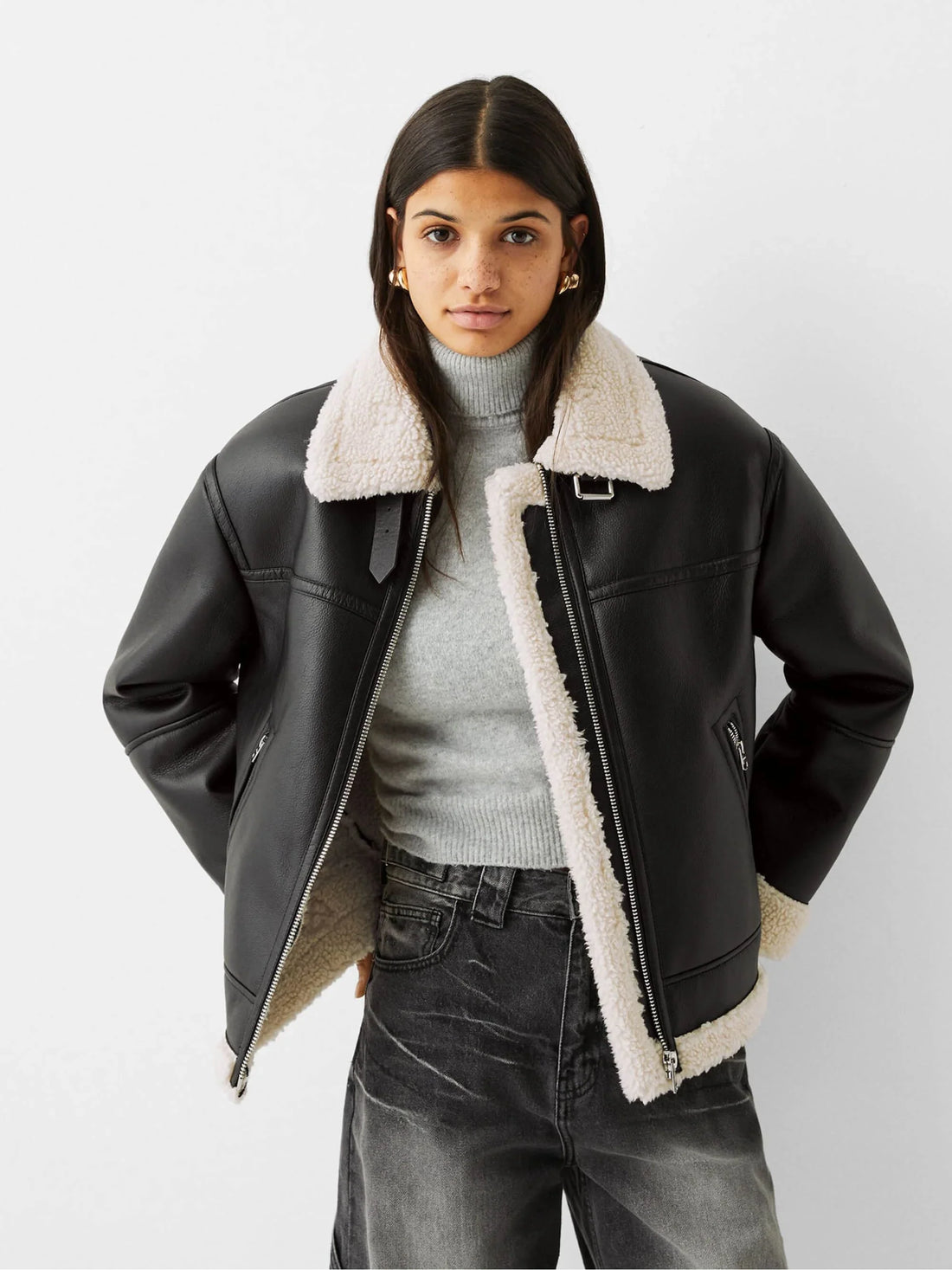 Oversize Bomber Jacket